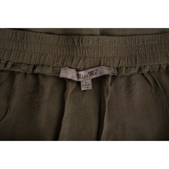 Miss Me Womens Off Shoulder Ruffle Top Shirt L - Picture 7 of 7